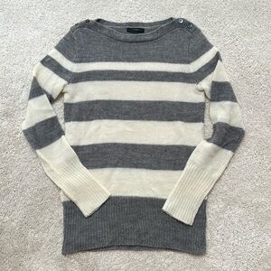 J.Crew Wool Mohair blend boatneck sweater